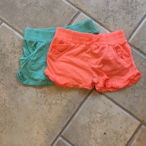 2 pairs of shorts (final sale pay shipping)